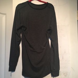 Striped long sleeve T-shirt